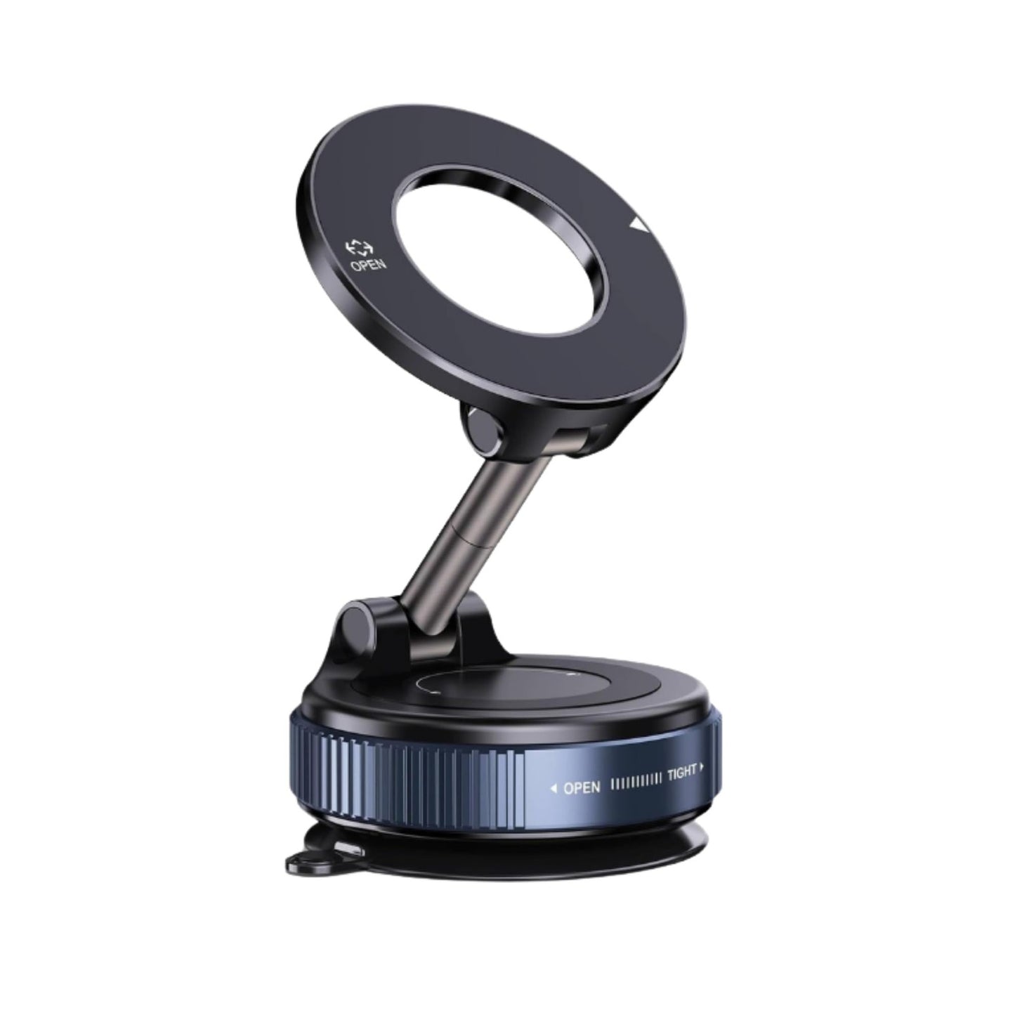 Vacuum Magnetic Phone Holder, Upgraded 360° Car Mount, Adjustable Hands-Free ...