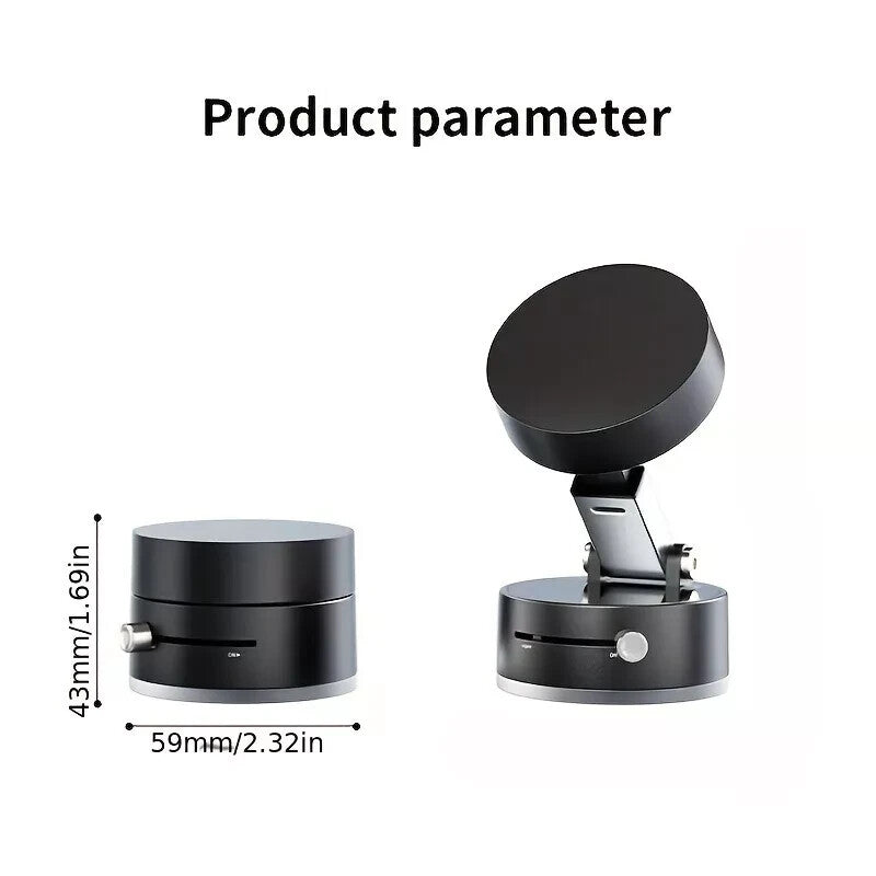 Soporte Magnetico De Celular, Para Carro, Vacio De Doble Cara Tiktok 360 Grados