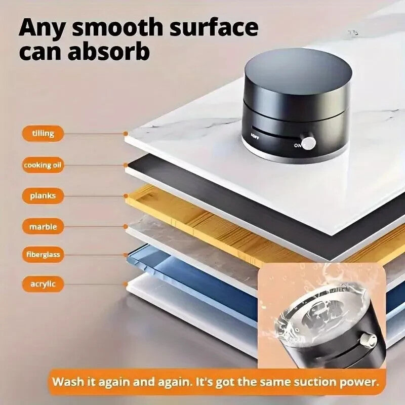 Soporte Magnetico De Celular, Para Carro, Vacio De Doble Cara Tiktok 360 Grados