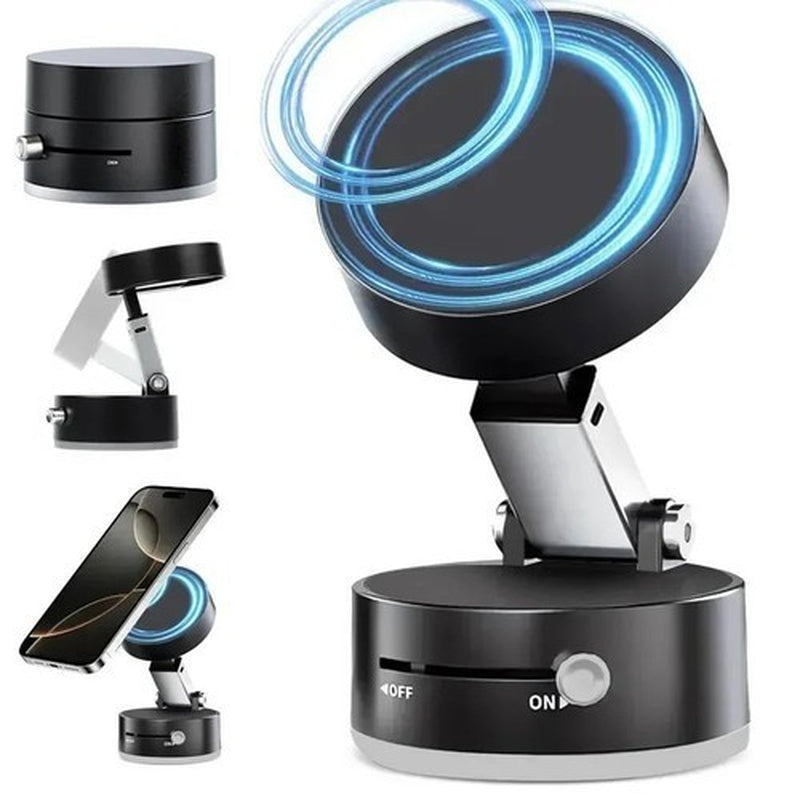 Soporte Magnetico De Celular, Para Carro, Vacio De Doble Cara Tiktok 360 Grados